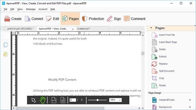 ApowerPDF là phần mềm chỉnh sửa file PDF chuyên nghiệp từ Apowersoft