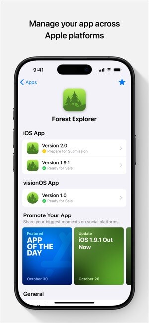Quản lý mọi thông số của ứng dụng