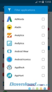 AppBlock - Stay Focused cho Android lọc ứng dụng khóa