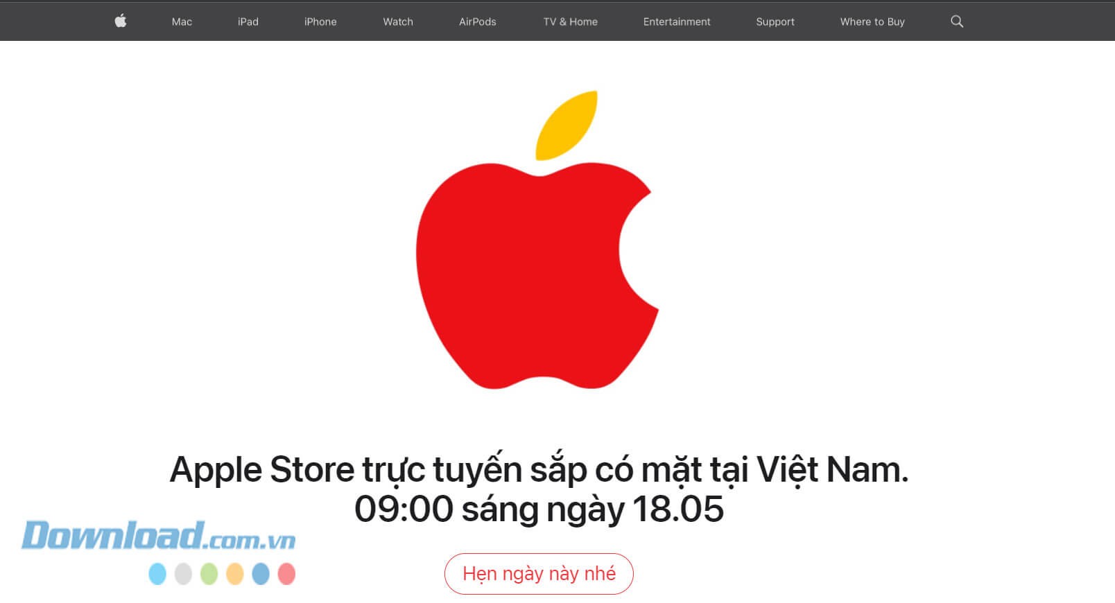 Apple Store trực tuyến mở cửa tại Việt Nam