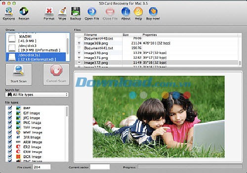 AppleXsoft SD Card Recovery for Mac