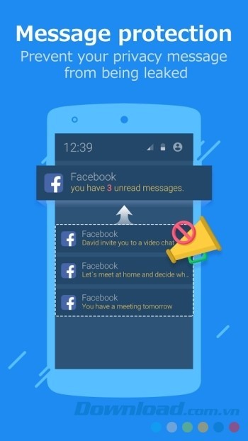 Khóa tin nhắn và các app chat