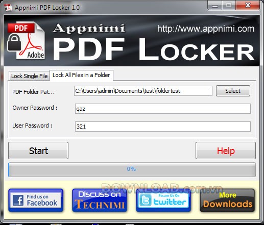 Appnimi PDF Locker