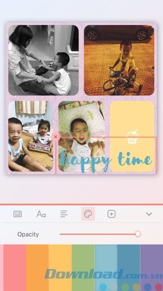 Chèn chữ vào ảnh