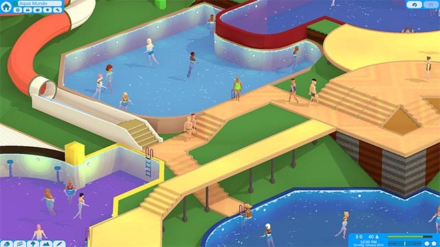 Cung cấp cho khách hàng nhiều dịch vụ giải trí như trò chơi cảm giác mạnh, máng trượt, quầy ăn uống...