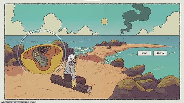 Giải các câu đố chủ đề đại dương thông qua cơ chế point and click