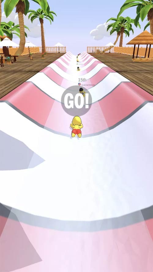 Tham gia cuộc đua trượt nước cực kỳ cạnh tranh