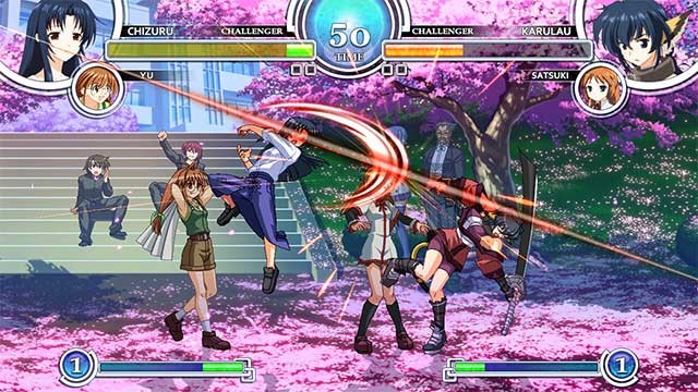 Trò chơi quy tụ nhiều nhân vật đến từ các game Anime nổi bật của Aquaplus