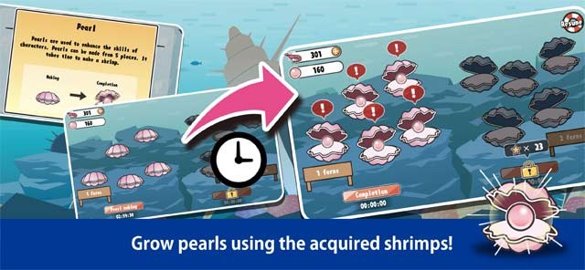 Nuôi ngọc trai bằng những con tôm bạn đã thu thập được