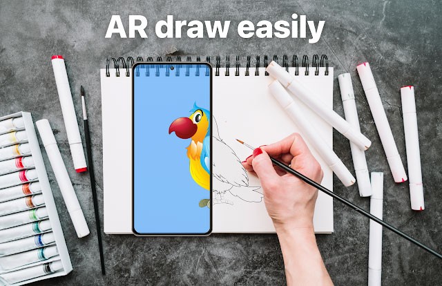 AR Draw Sketch giúp bạn vẽ tranh từ ảnh dễ dàng