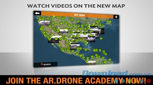 Bản đồ video quay bằng Flycam