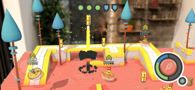 Chơi game ở nhiều địa điểm với bản đồ khác nhau