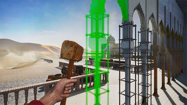 Xây dựng và sửa chữa các dinh thự, cung điện và địa điểm phức tạp