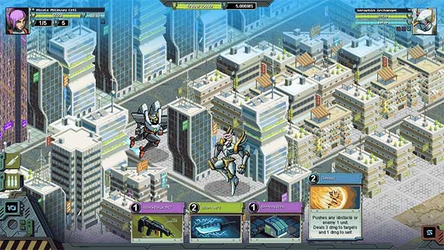 Sử dụng các tòa nhà làm chướng ngại vật để ngăn chặn Angel