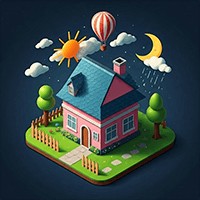 Arcadia: Cloudbound - Demo Game Tìm Điểm Khác Biệt 3D Cute