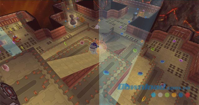 Thay đổi góc nhìn trong quá trình chơi game hành động phiêu lưu Arcadian cho máy tính và Windows Phone