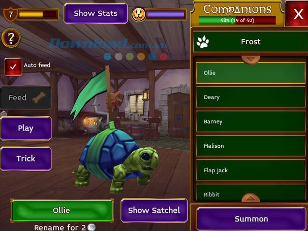 Chăm sóc thú cưng trong game