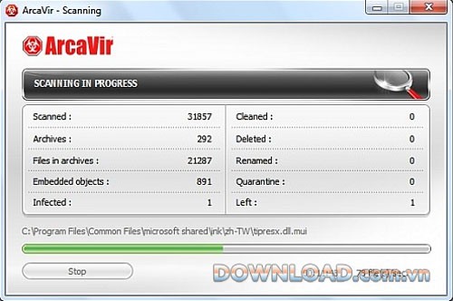 ArcaVir Antivirus 2012 (32 bit)