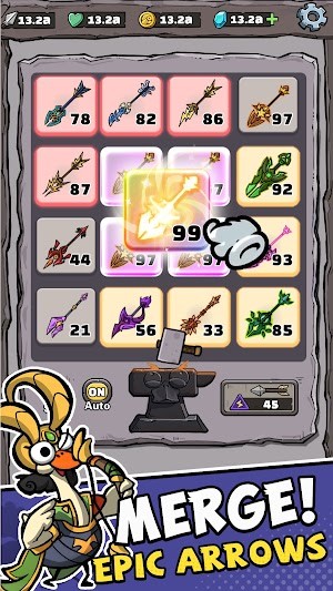 Hợp nhất các mũi tên