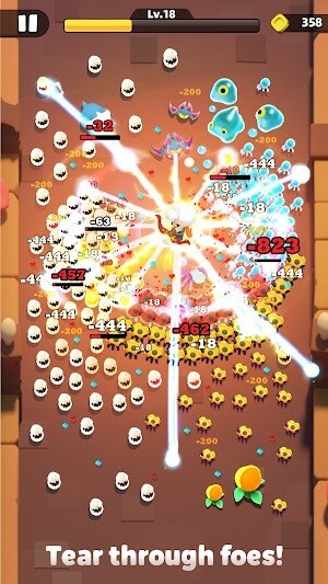 Tiêu diệt quái vật đông đảo