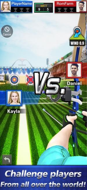 Trải nghiệm đối kháng bắn cung cùng người chơi toàn cầu