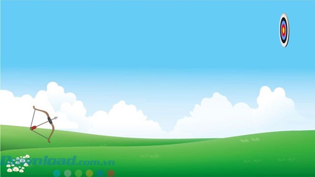 Giao diện game bắn cung Archery Master