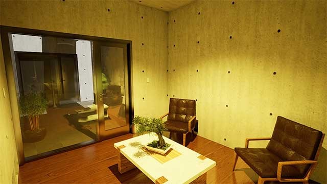 Người chơi có thể tham quan các căn phòng và tương tác trong thời gian thực