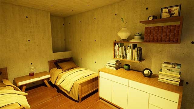 Trong chế độ Sandbox, người chơi có thể tự do đi lại trong các công trình kiến trúc