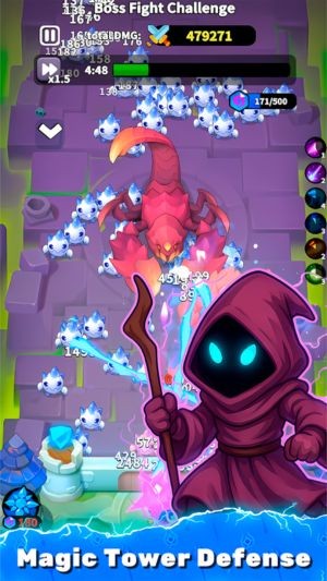 Game Roguelike+Thủ thành (Tower Defense) với yếu tố Idle