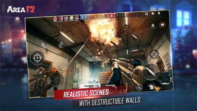 Area F2 là game hành động bắn súng góc nhìn thứ nhất cực hoành tráng