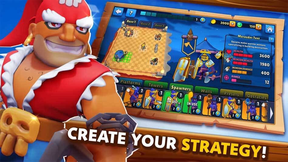 Chiến thuật là yếu tố then chốt để chiến thắng trong Arena Domination trên Android