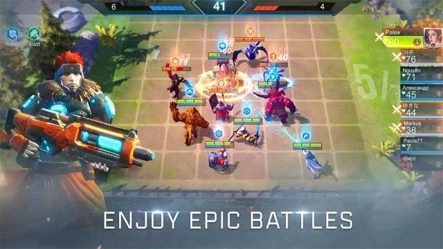 Tận hưởng những trận chiến đỉnh cao trong Arena of Evolution: Red Tides for Android