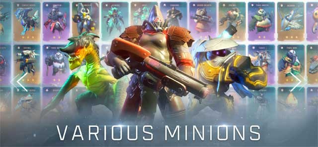 Tham gia thực hiện nhiều nhiệm vụ khác nhau trong Arena of Evolution: Red Tides