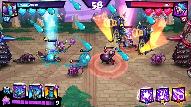 Đấu tổ đội cực sung với các team khác trong Arena Stars