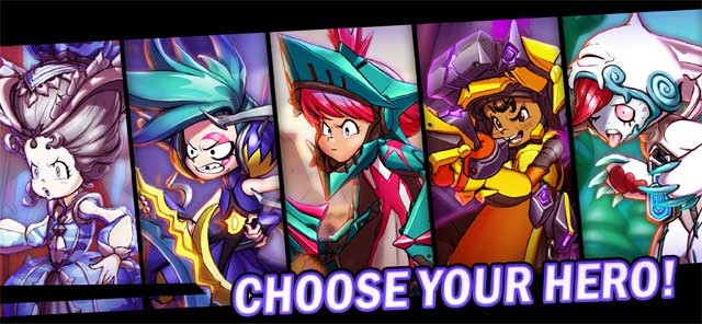 Mỗi anh hùng trong Arena Stars sở hữu bộ kỹ năng độc đáo riêng