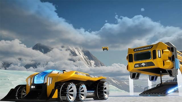 Đua xe bất hợp pháp trên sao Hỏa hỗn loạn với game ARES 2192 mới