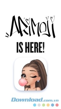 Ứng dụng bàn phím ARIMOJI by Ariana Grande cho Android
