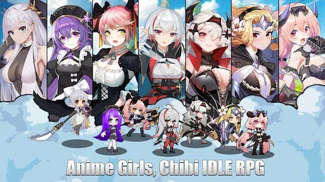 Ark Battle Girls có một dàn nữ anh hùng anime dễ thương, xinh đẹp để bạn thu thập