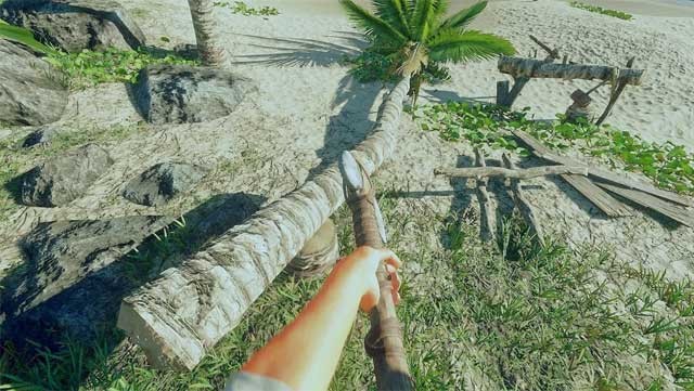 Để tồn tại, hãy chặt dừa để lấy nước uống và săn thú để lấy thịt