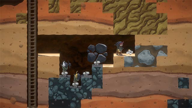 Khai thác tài nguyên dồi dào trong các hầm ngục dưới lòng đất