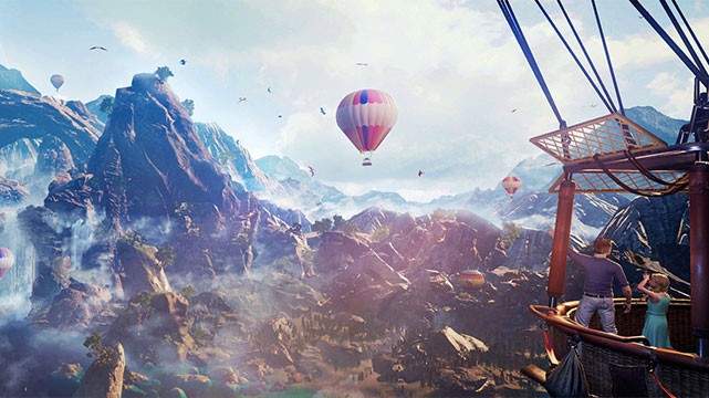 Thoải mái phiêu lưu khám phá thế giới mở của ARK Park