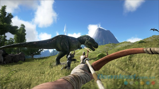 Tìm đủ mọi cách sinh tồn trong game hành động ARK: Survival Evolved