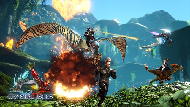 ARK: Survival Evolved giới thiệu bản đồ mở rộng mới mang tên Crystal Isles