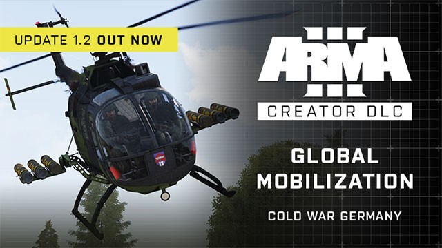 Arma III 1.2 bổ sung hàng loạt phương tiện chiến đấu với nhiều biến thể độc đáo