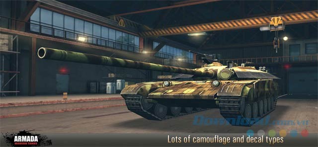 Nhiều kiểu đề-can và ngụy trang