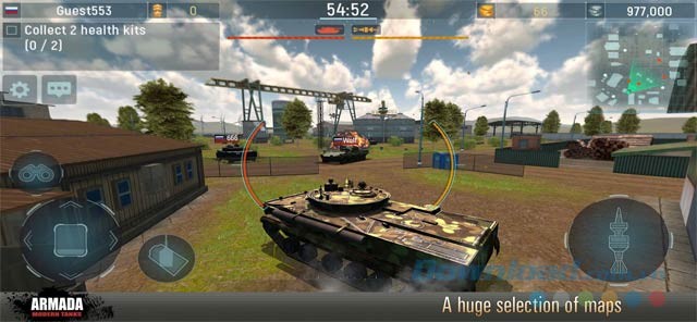 Nhiều sự lựa chọn về bản đồ