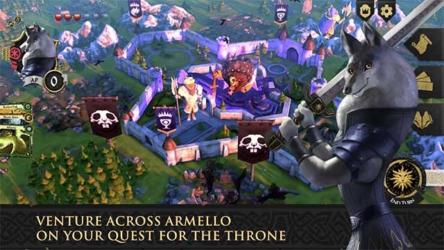 Armello cho Android là game phiêu lưu chiến thuật hoành tráng
