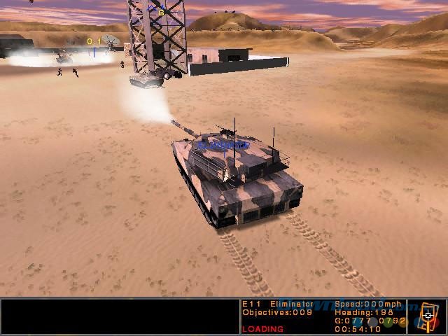 Nhiệm vụ bắn tăng sôi động