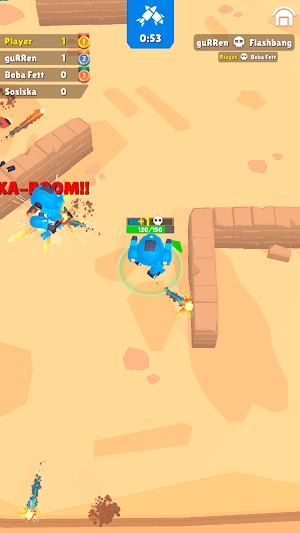 Đấu súng với kẻ thù