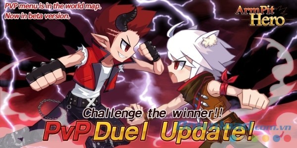 Armpit Hero: VIP cho Android tựa game RPG thích hợp để giết thời gian hè này